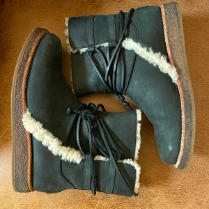 Black ugg boots